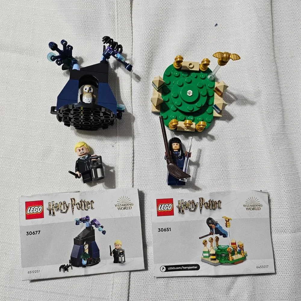 LEGO Harry Potter Wizarding World Minifigure Set Draco Luna Lovegood 30677 30651